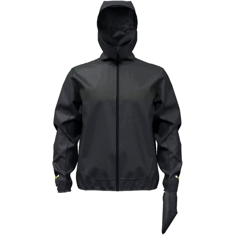 Under Armour Explorer Trail Run Rain Jacket Women's S Black NWT‎